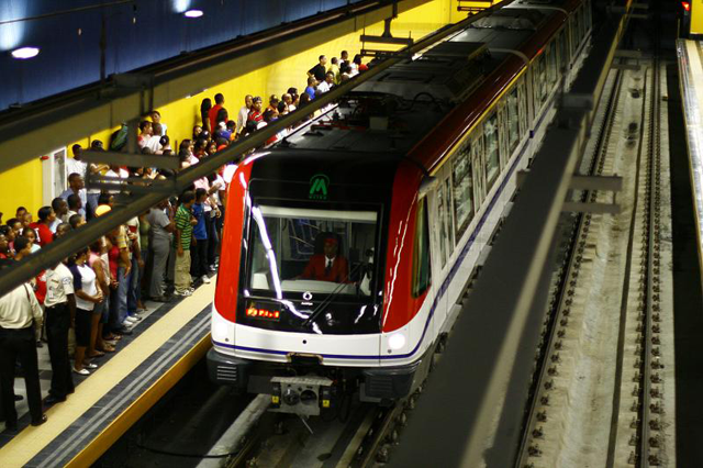 fuego en el metro de santo domingo