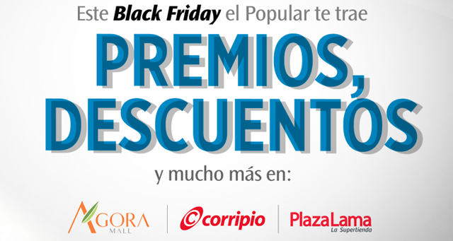 premios y descuentos del banco popular en black friday