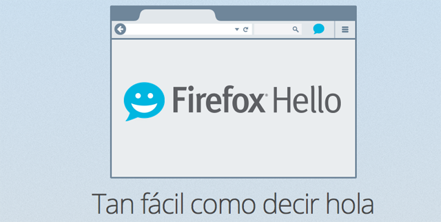 firefox hello la nueva forma de comunicacion