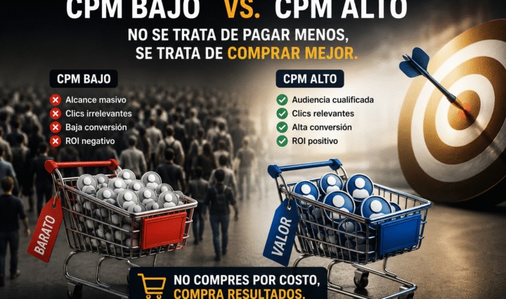 el engaño del costo del cpm bajo