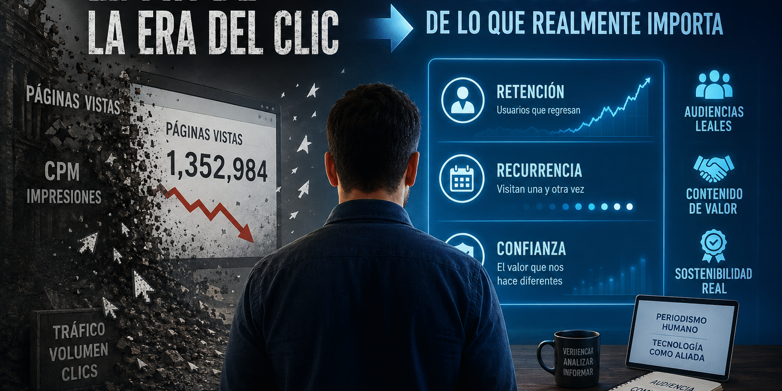 el fin de la era del clic en los medios digitales