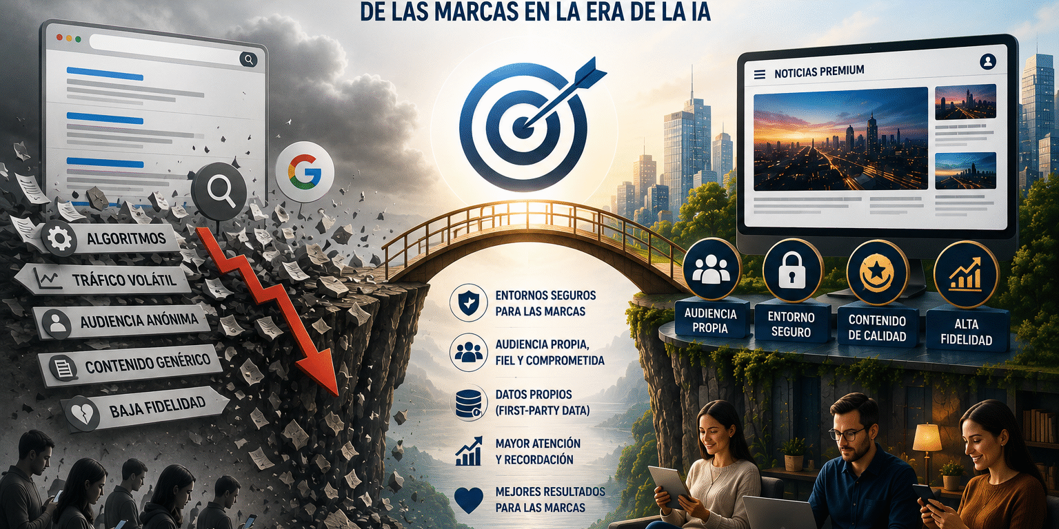 los medios premium favorables para las marcas