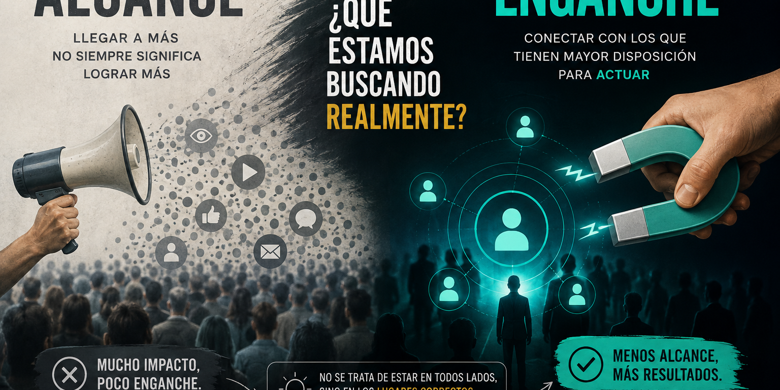 alcance o enganche